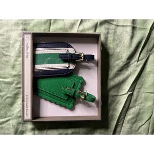 NWT Green Southern Living 2 Pc Luggage Set